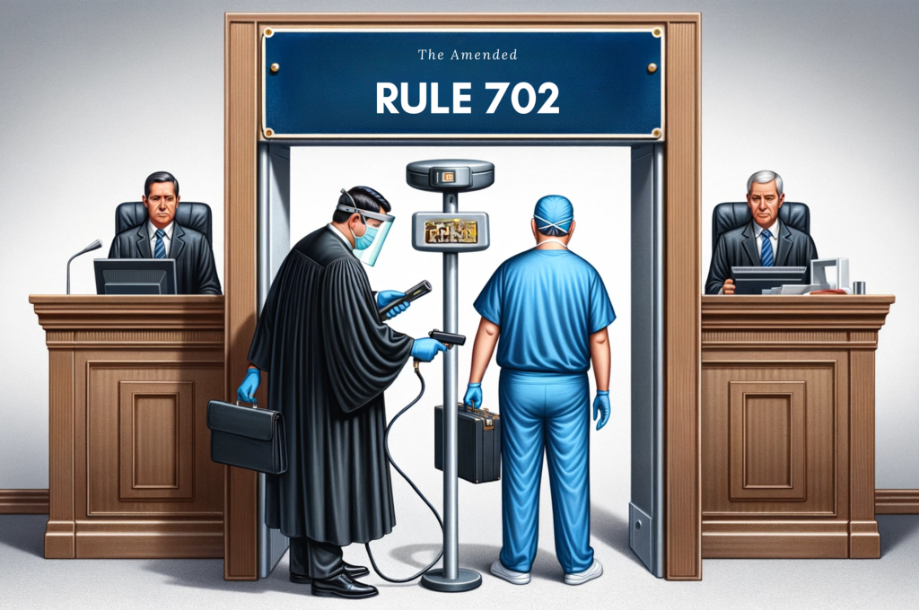 New Responsibilities Under Amended Rule 702 Courtroom Insight