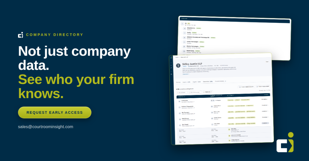Company Directory for Law Firms
